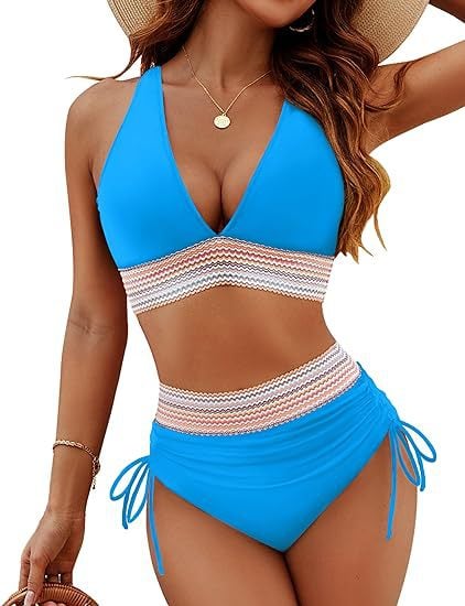 VivaLuxe™ High Waisted Sculpting Bikini Set — Command Every Curve with Confidence and Irresistible Lift