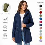 Rainara™ — Feel Unstoppable in Every Drop with Flattering, Featherlight Weatherproof Style