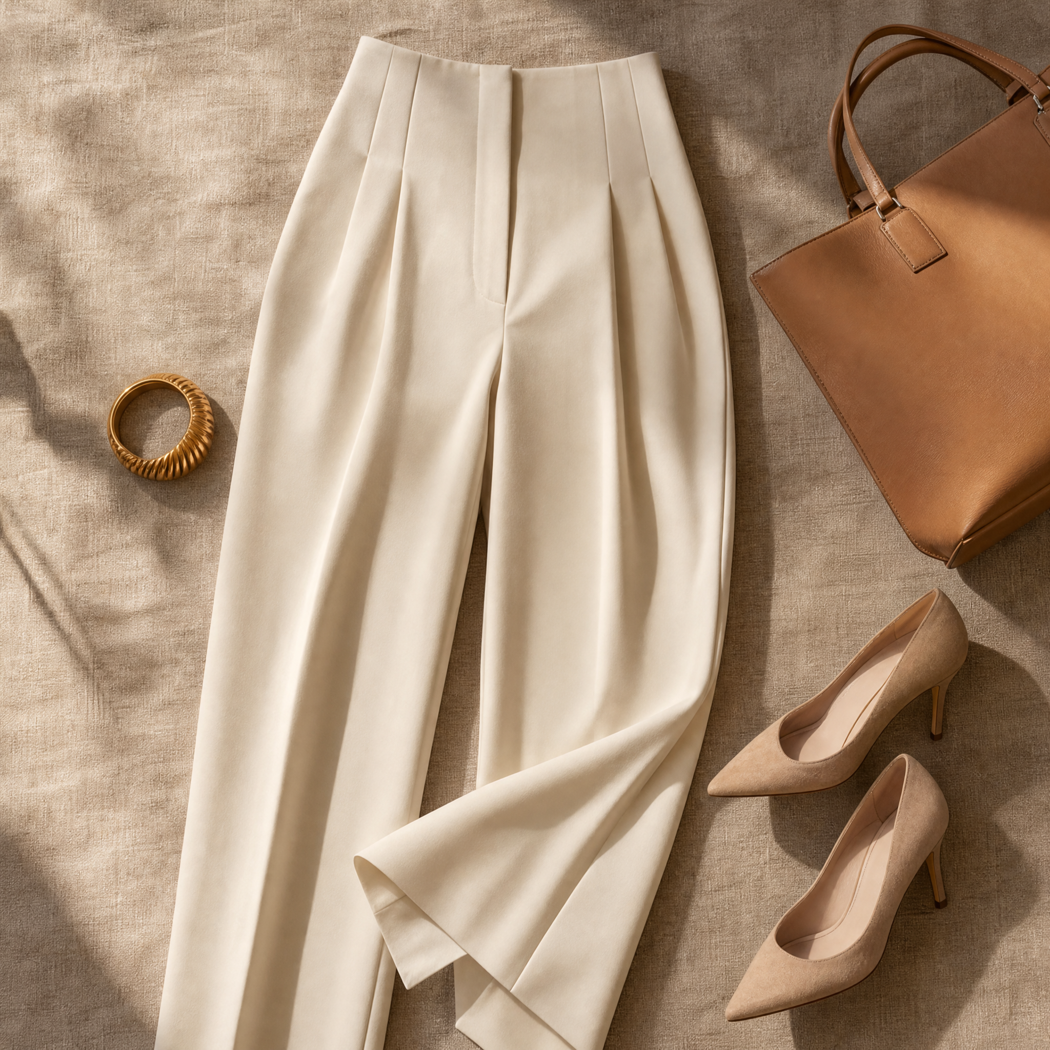 Legancia™ Tailored Pleated Trousers — Unleash Stunning Height and Confidence in Every Step