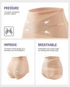 Silhoxi™ Plus-Size High-Waist Tummy Sculpting Panties — Instantly Smooth Your Waist and Own Your Confidence All Day