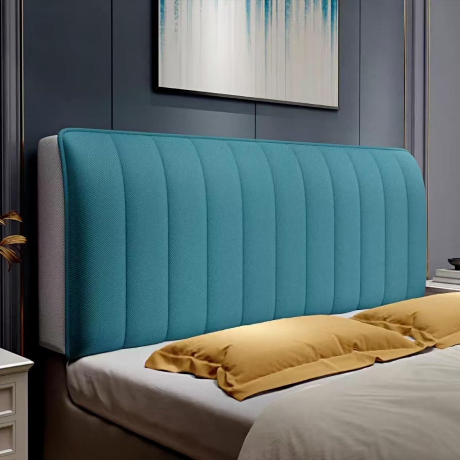 LumaShield™ — Wrap Your Headboard in Spotless, Silky Comfort Every Day