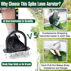 LawnSpike™ — Revive Compact Soil for Healthier, Stronger Grass Growth