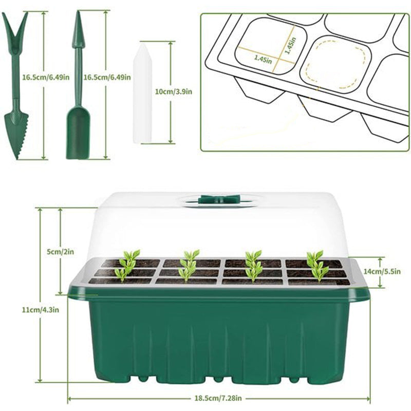 LuminaSprout™ — Watch Your Seedlings Explode to Life with Perfect Light and Care