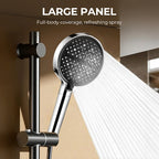 AquaPulse™ Adjustable Rainfall Shower Head — Experience Total Body Bliss with Every Drop