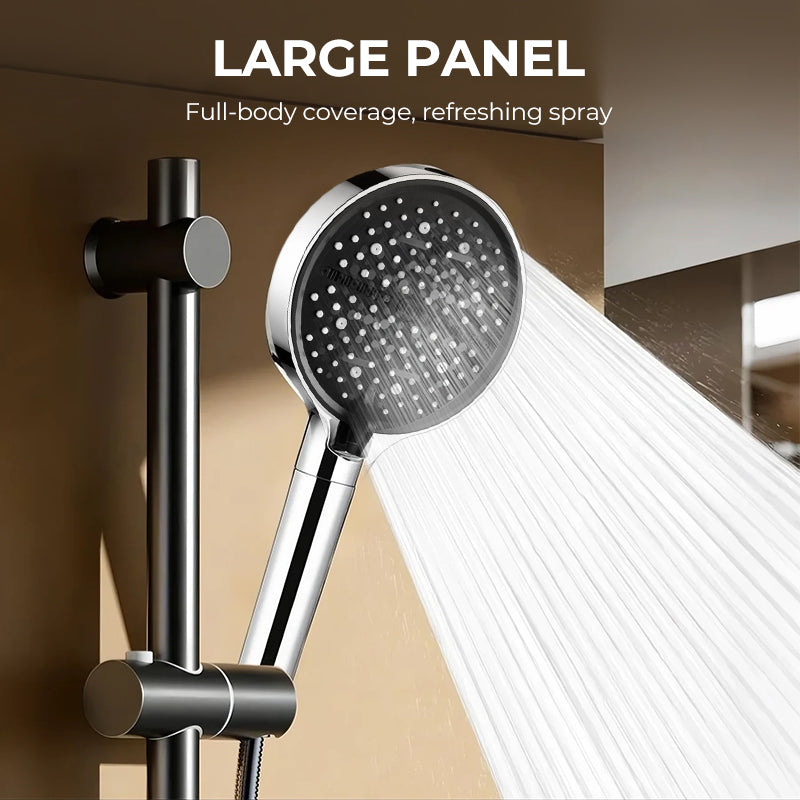 AquaPulse™ Adjustable Rainfall Shower Head — Experience Total Body Bliss with Every Drop