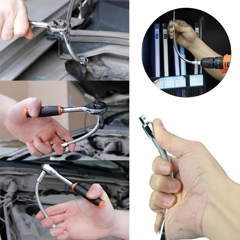 FlexiDrive™ — Bend with Power, Reach Every Bolt, Finish Faster