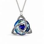 VitaLuxe™ Birthstone Knot Necklace — Carry Ancient Strength and Soulful Love Wherever You Go