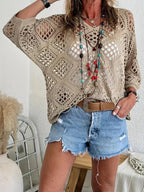 LunaWeave™ Crochet Top — Feel Fresh, Flawless, and Fierce All Day Long