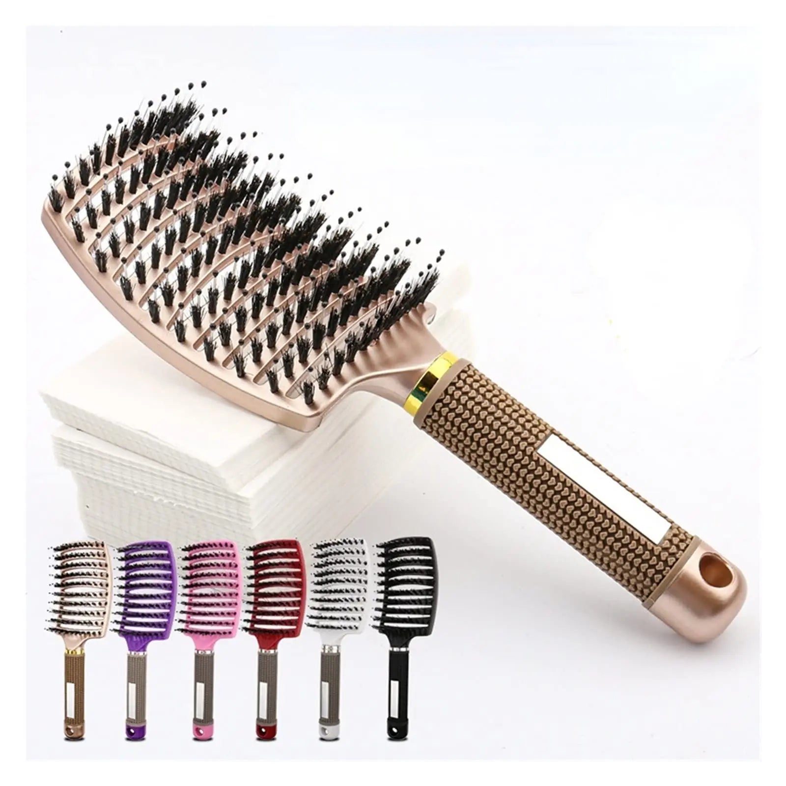 RamoraSilk™ — Effortless, Pain-Free Detangling for Radiant, Silky Hair Every Day