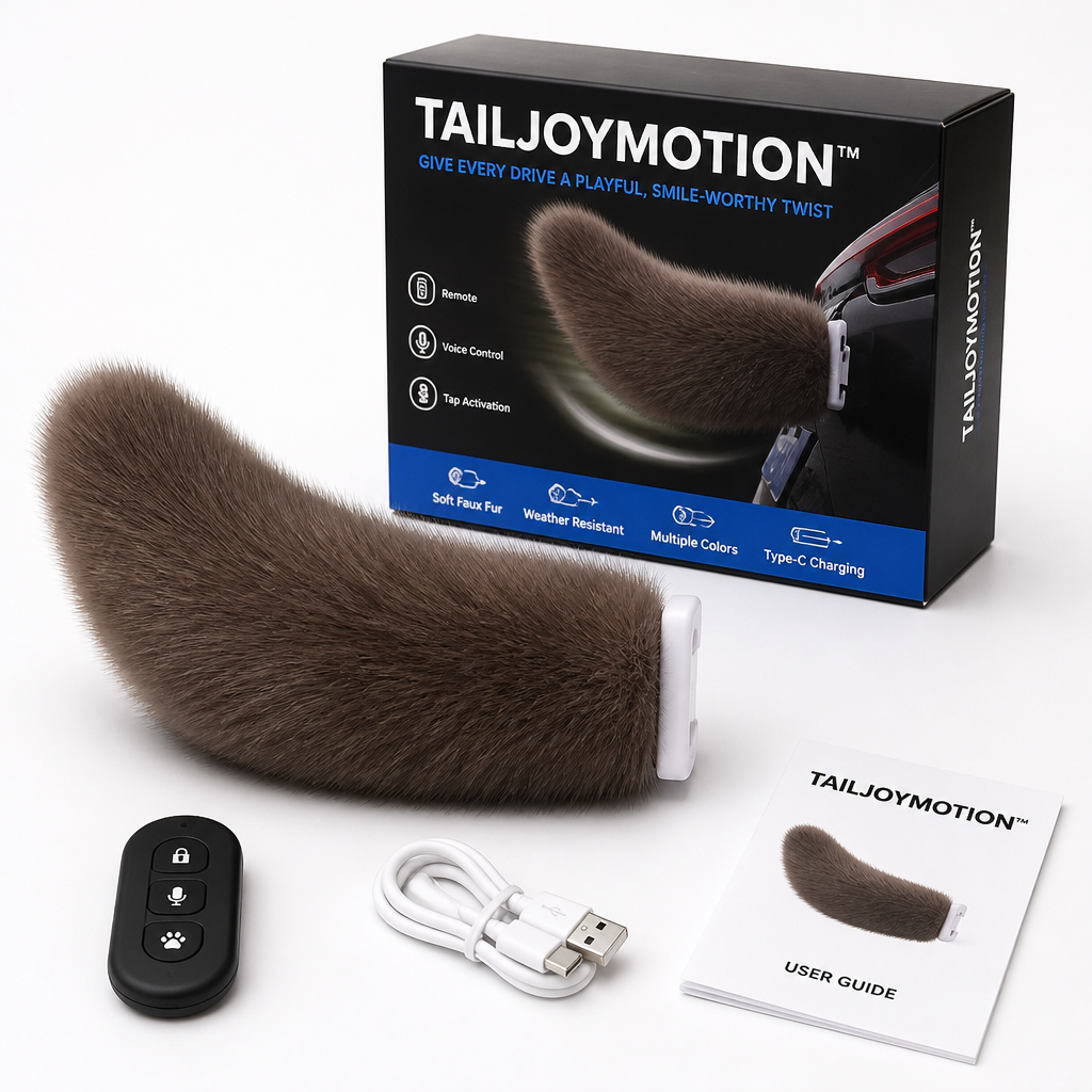 TailJoyMotion™ — Give Every Drive a Playful, Smile-Worthy Twist