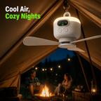 Breezora™ — Ultimate Cool Comfort and Cozy Glow, Anywhere You Go