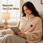 LumiFleece™ — Your On-the-Go Wrap of Instant, Blissful Warmth