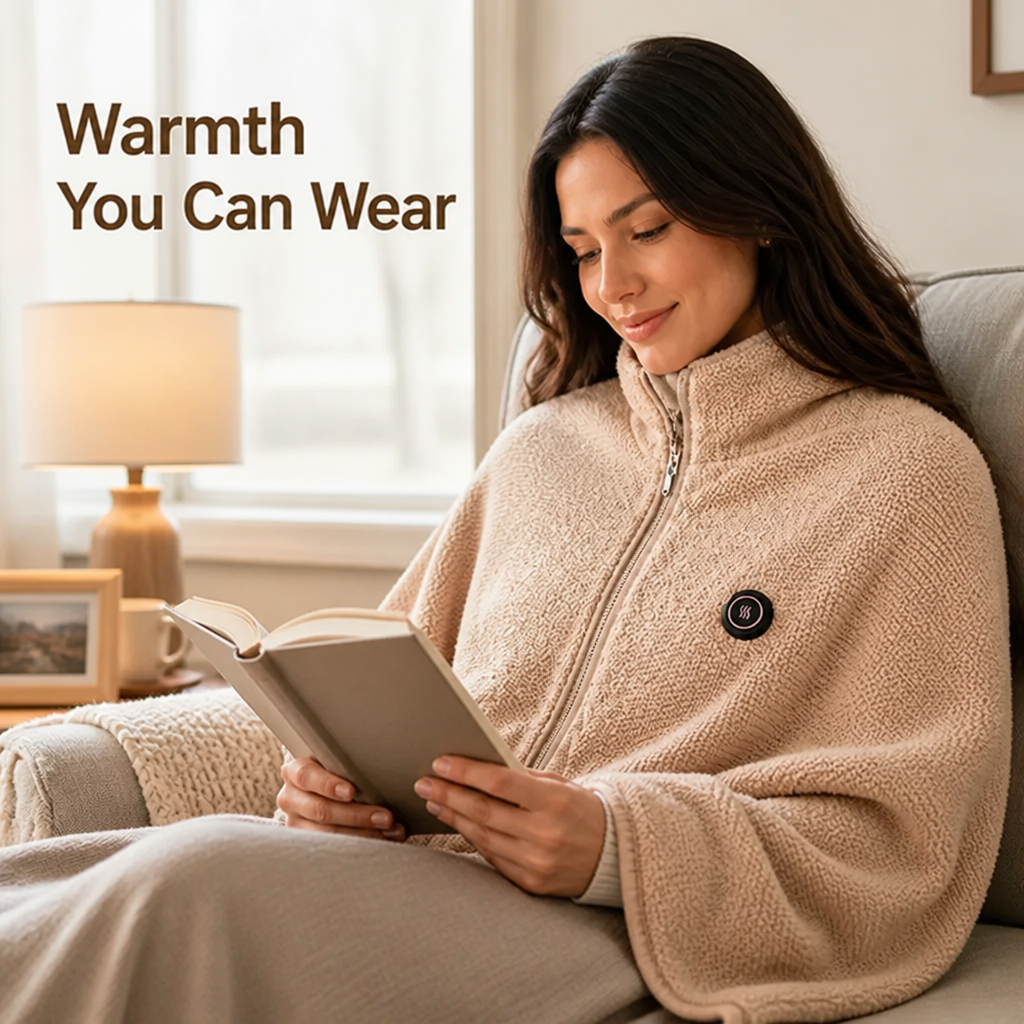 LumiFleece™ — Your On-the-Go Wrap of Instant, Blissful Warmth