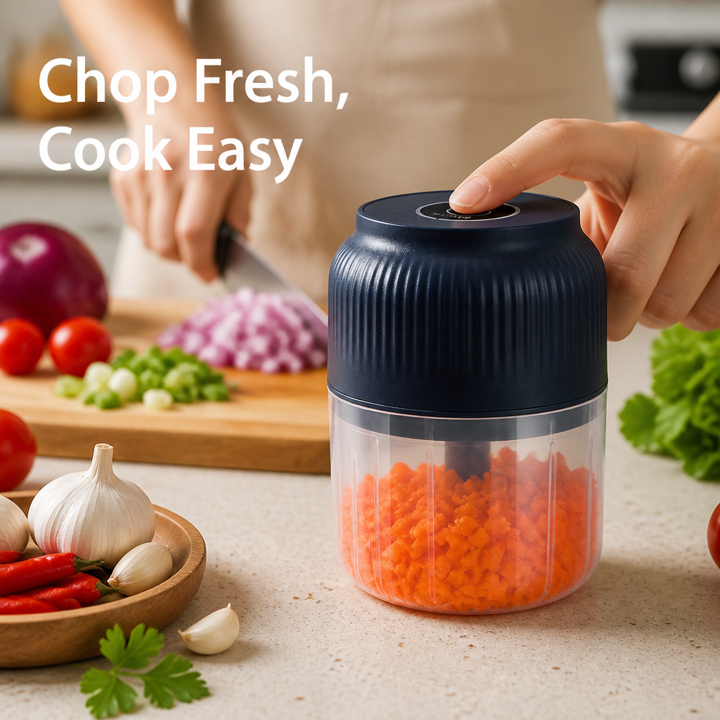 SwiftSlice™ — Chop Faster, Live Freer, and Cook Smarter Every Day