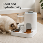 PurrEase™ — Less refilling, less mess, more time with your cat.