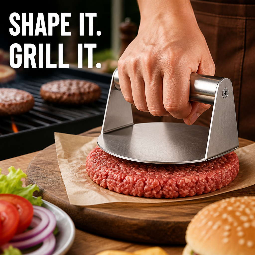 SizzleCraft™ — Craft Flawless Burgers That Steal the Show Every Time