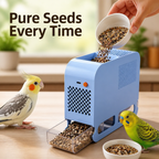 BreezeCrack™ Electric Seed Separator — Pure, Mess-Free Seeds That Keep Your Birds Happy and Healthy