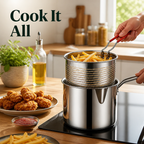 Fryvella™ Precision Fryer — Effortless Mastery for Perfect, Mouthwatering Meals Every Time