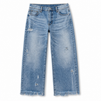 AzureCrest™ Straight Leg Denim Shorts — Own Every Moment with Effortless Edge and Unmatched Comfort
