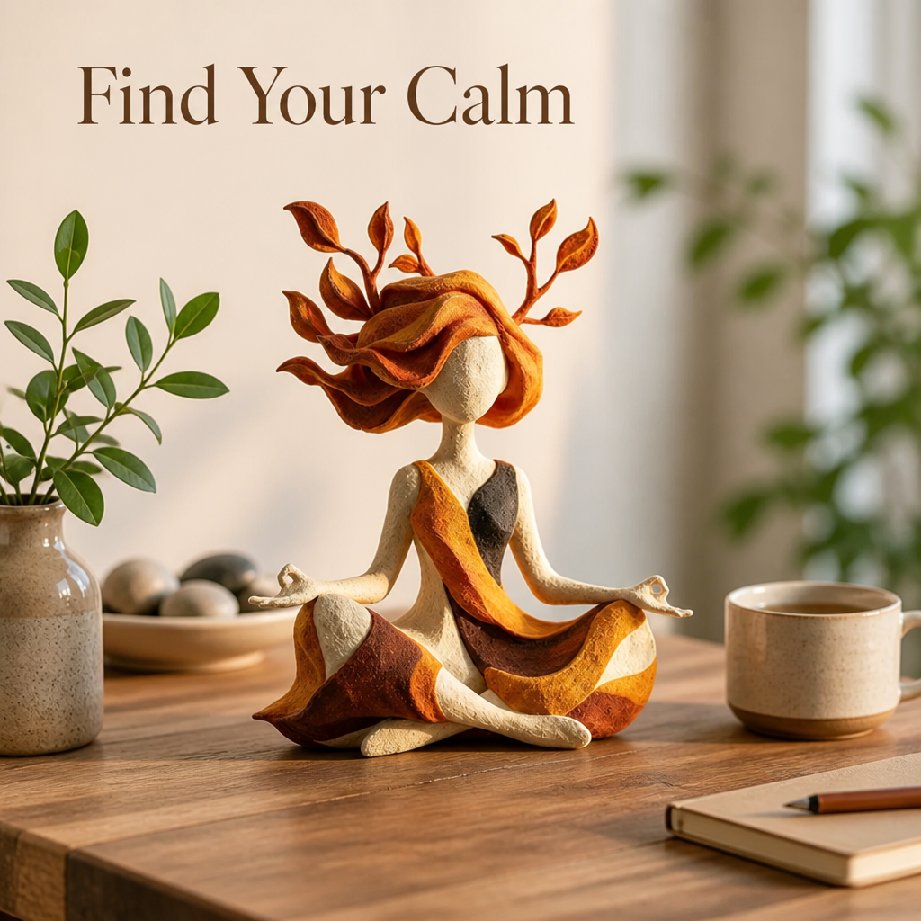 Solivara™ Sculptural Figurine — Your Everyday Escape to Peace and Soulful Balance