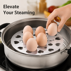 SteamSure™ Elevated Cooking Rack — Transform Every Meal into Juicy, Perfectly Steamed Perfection