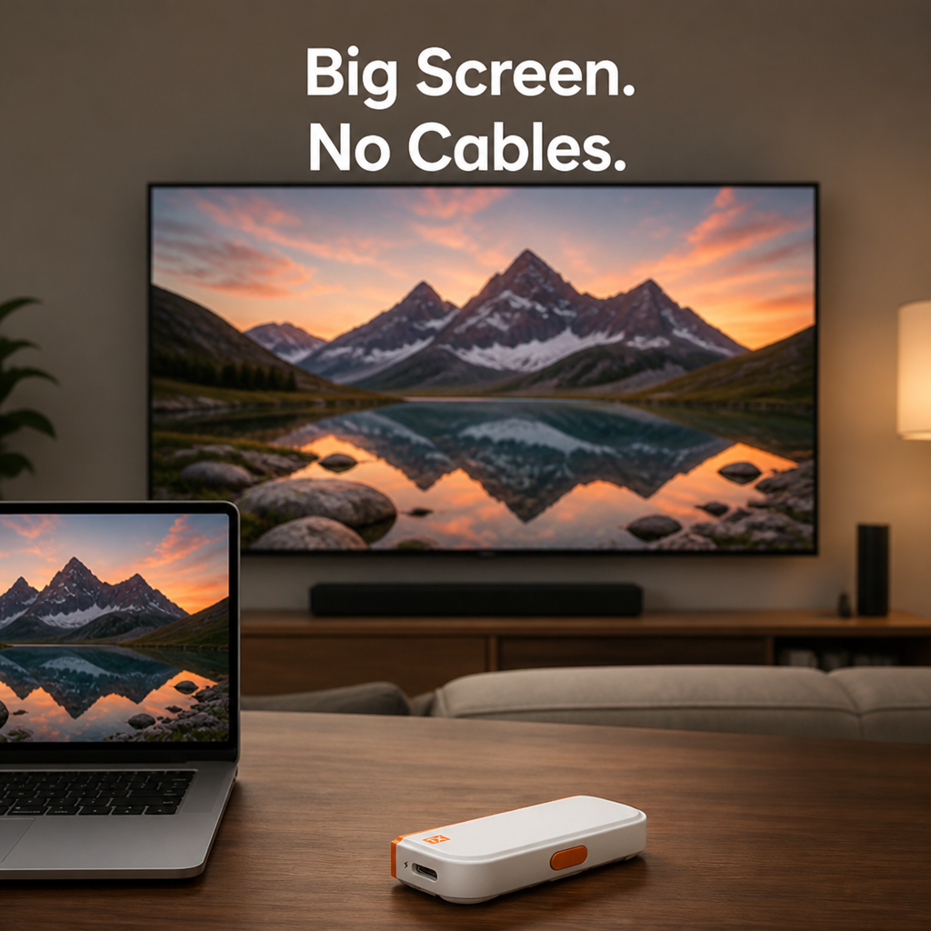 Castlink™ — Turn Any Room Into a Cable-Free Big-Screen Experience