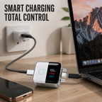 VoltGuard™ — Charge Fearlessly with Smart Protection and Instant Power Insight