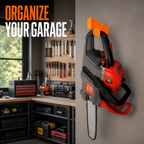 TitanGrip™ Heavy-Duty Chainsaw Hanger — Take Command of Your Garage with Rock-Solid Strength and Instant Access