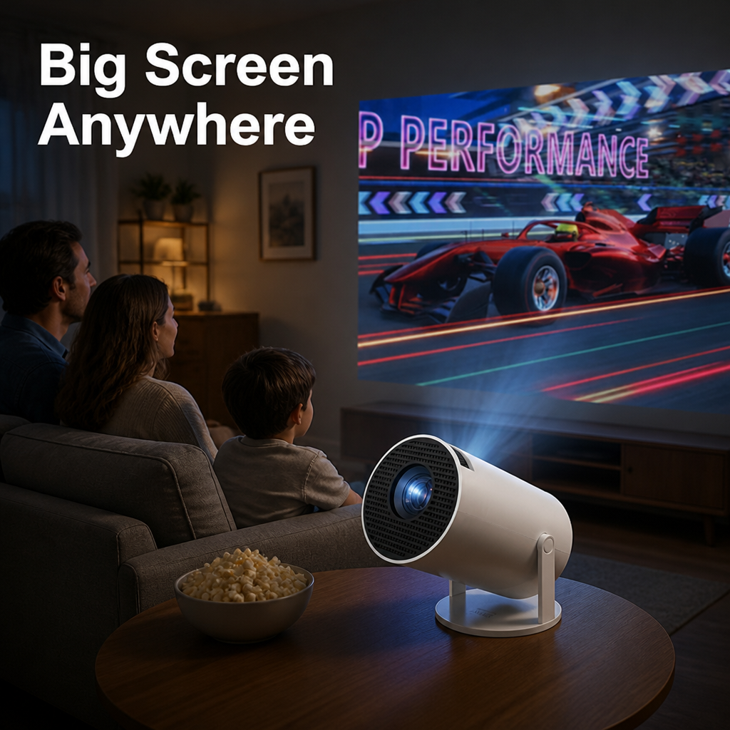 VivaScreen™ — Transform Any Spot Into a Jaw-Dropping 130-Inch Cinema Experience