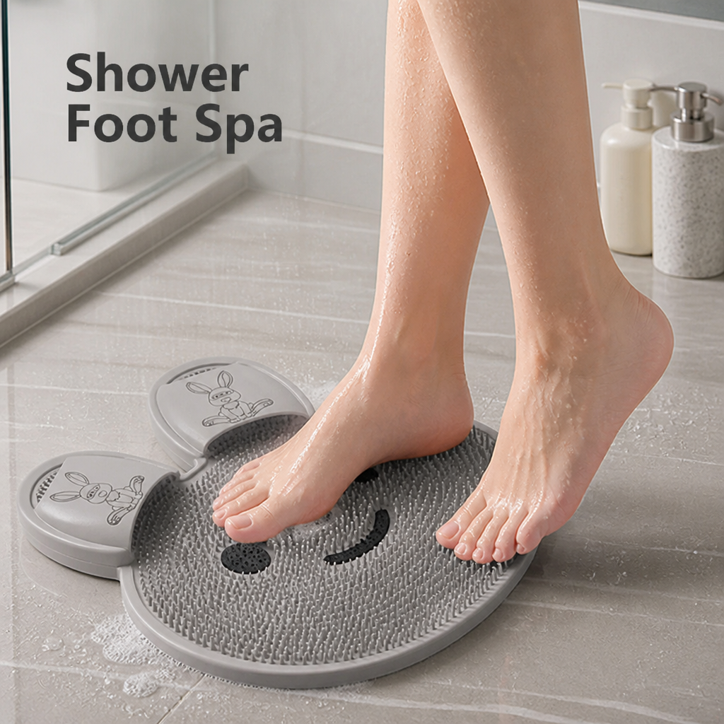 RevitaSoothe™ Silicone Massage Mat — Turn Every Shower Into a Revitalizing Foot Spa Experience