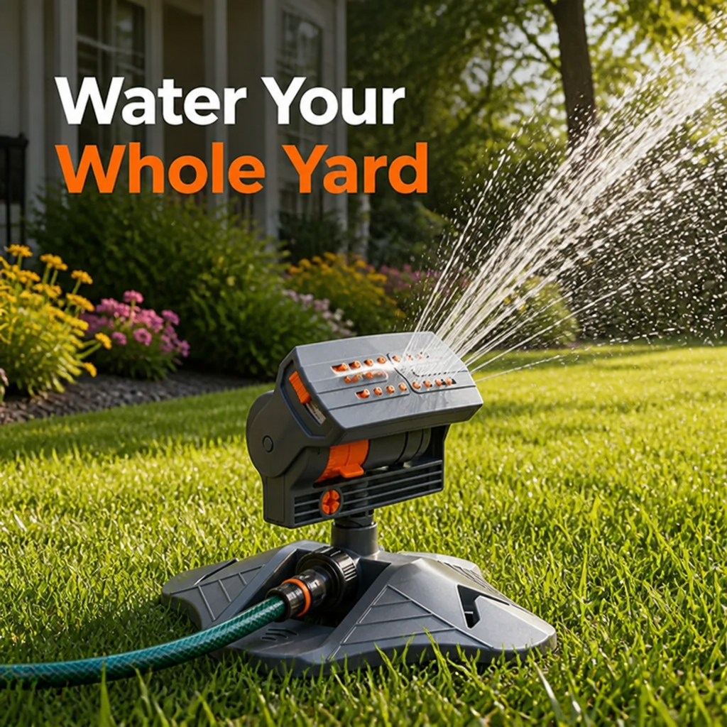 VerdaSweep™ — Enjoy a Greener Yard Without Spending Your Day Watering