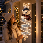MerrySpiral™ — Give Your Entryway a Warm, Welcoming Christmas Glow