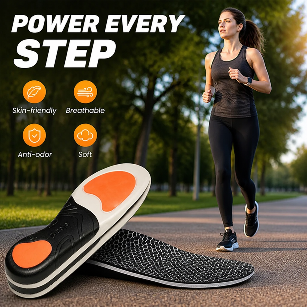 StrideEdge™ — Power Every Step with All-Day Shock Absorption and Fresh Comfort