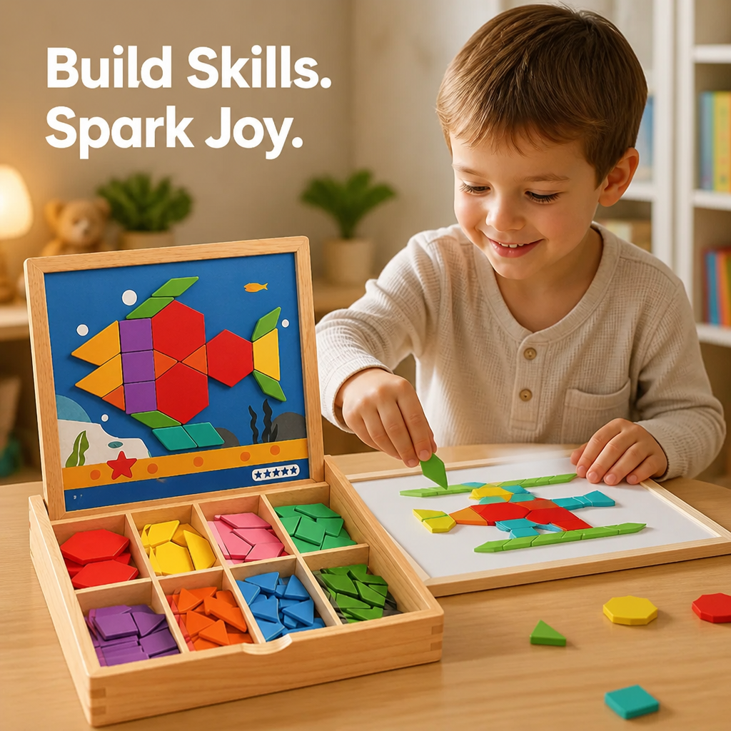 MagnaMosaic™ — Ignite Your Child’s Creative Confidence and Endless Imagination