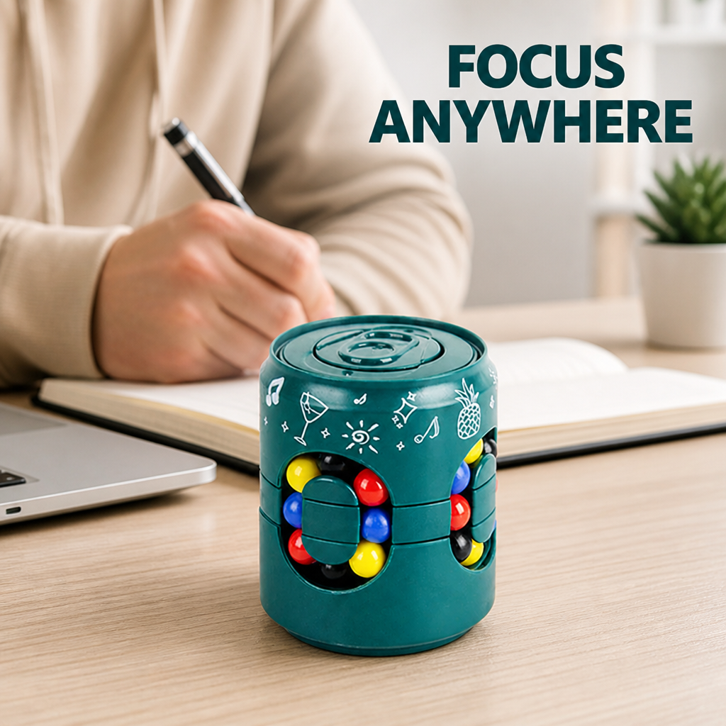 RamoraSpin™ — Crush Stress Instantly While Lightning Up Your Focus