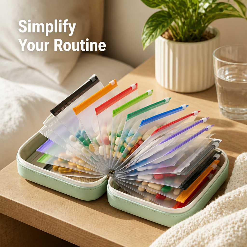VitaPouch™ — Take Charge of Your Health with Sleek, Stress-Free Supplement Control