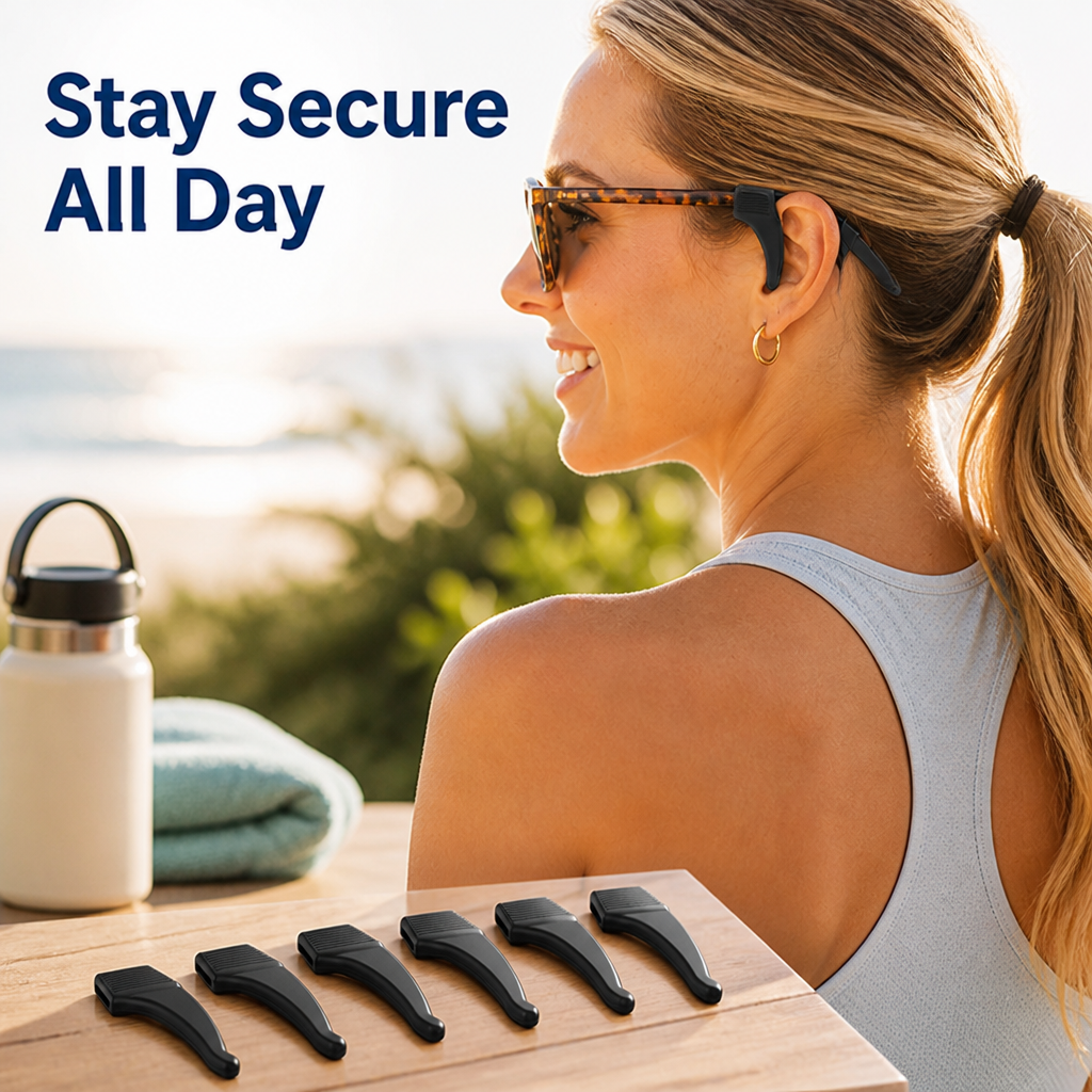 GripGuard™ — Keep Your Glasses Locked, Comfortable, and Forgettable All Day Long
