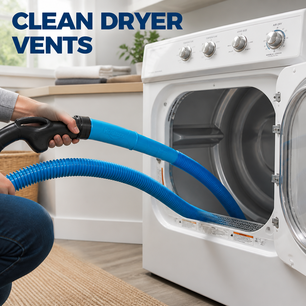 Ductivora™ — Protect Your Home and Power Up Your Dryer Instantly