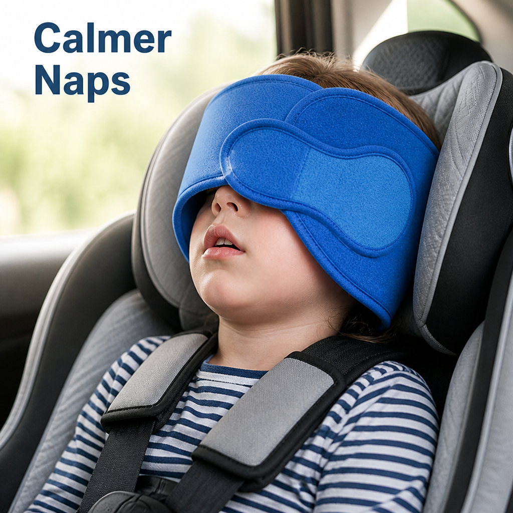 SnoozaNest™ — Turn Long Rides Into Calmer, Comfier Naps