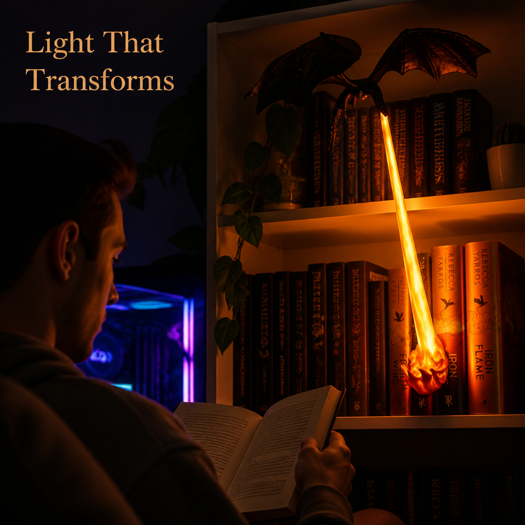 Wyldfire™ Flame Lamp — Ignite Your Space with Legendary Warmth and Spellbinding Glow