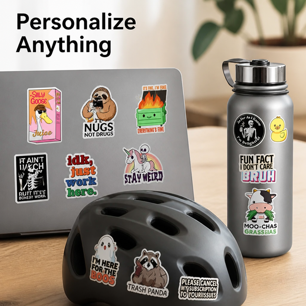 QuipPop™ — Turn Everyday Gear Into a Rolling Conversation Starter