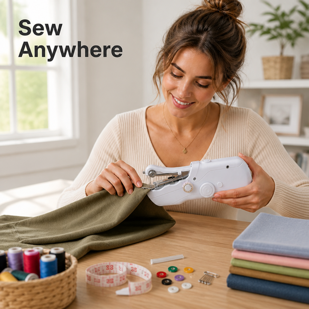 SwiftStitch™ — Sew Anywhere, Create Anything, Master Every Fabric with Ease