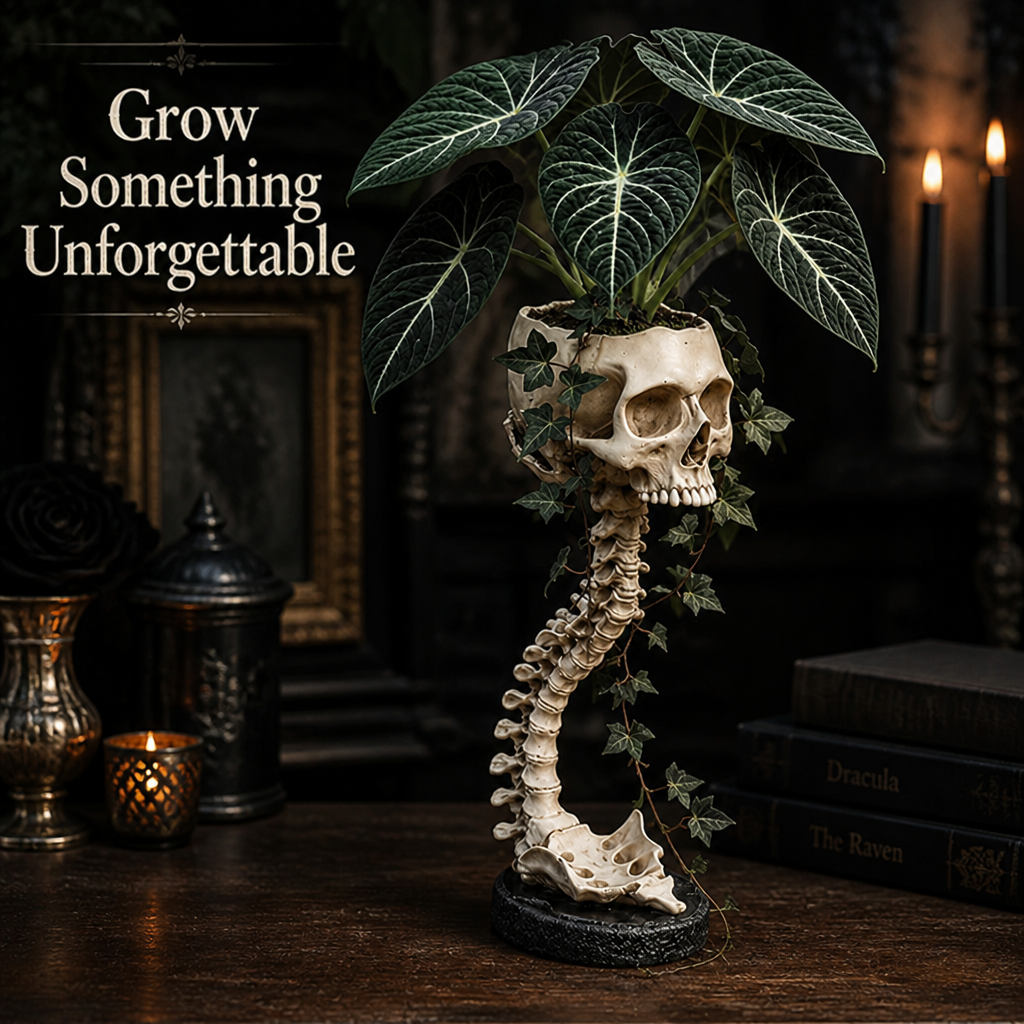 GraveShade™ Planter — Transform Your Plants into Stunning Gothic Statements