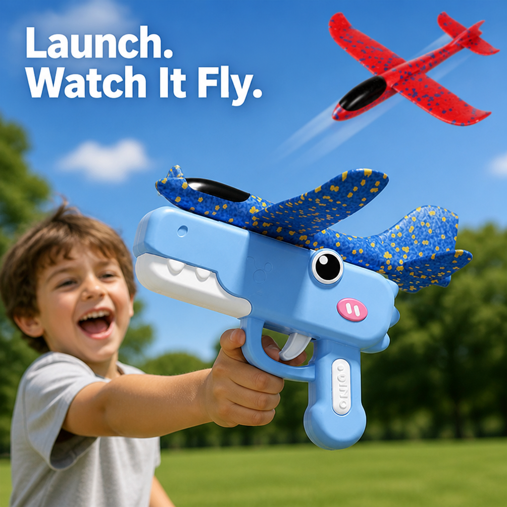SkyRex™ Glider — Ignite Their Imagination with Every Soaring Launch