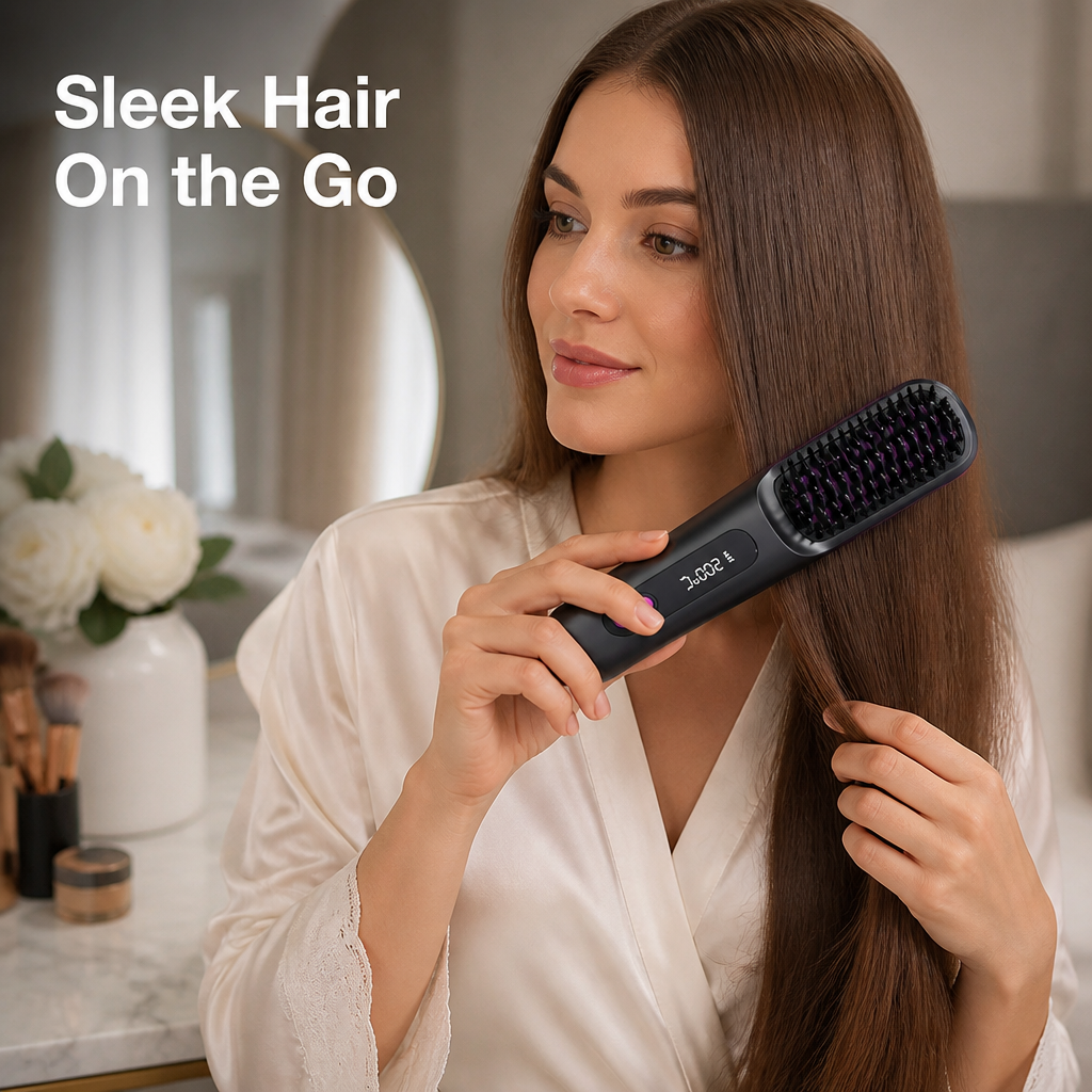 SilkStream™ — Instantly Unlock Mirror-Ready, Head-Turning Hair Anywhere