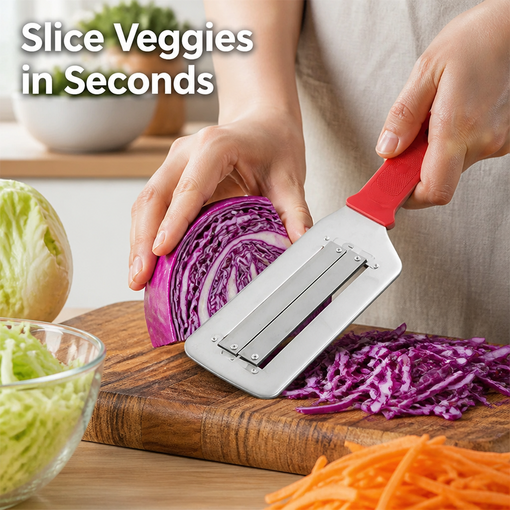 VitaSlice™ — Slice Like a Pro and Cut Prep Time in Half Effortlessly