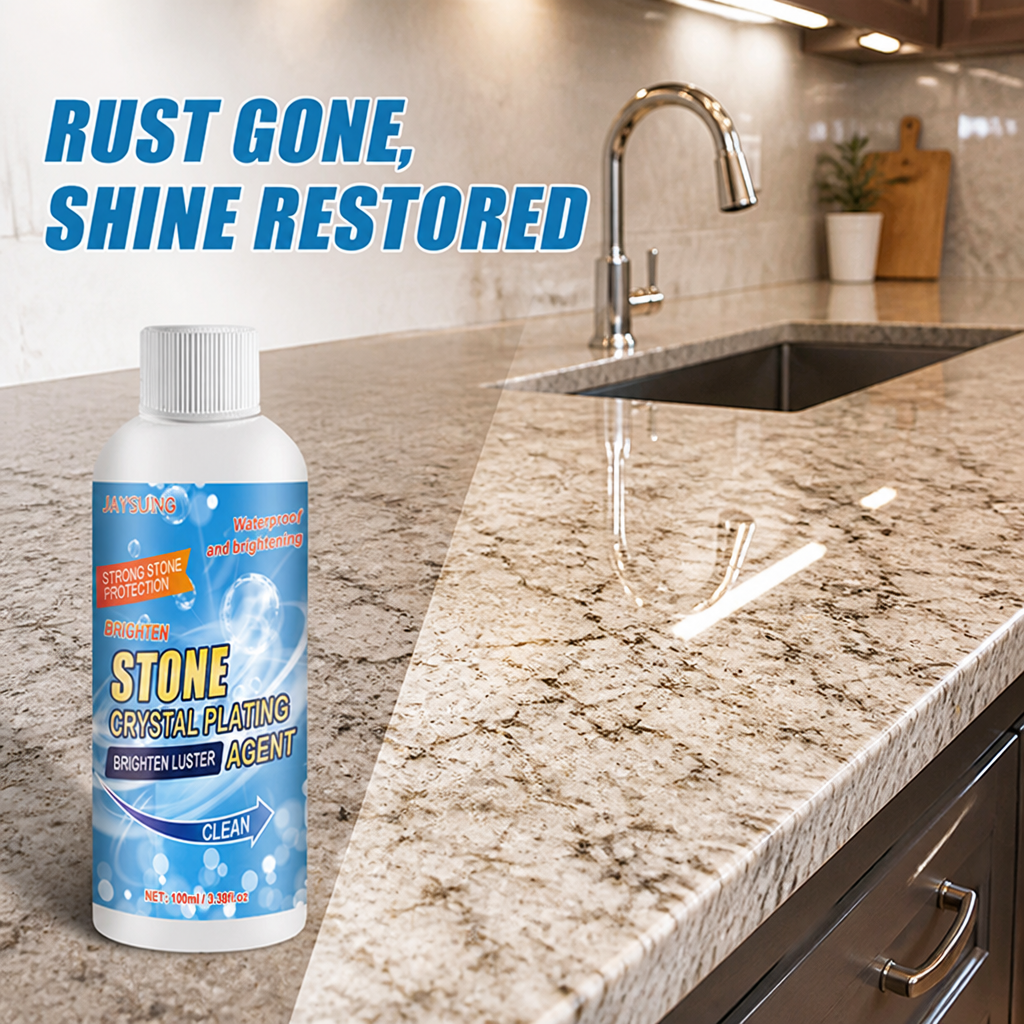 LumaStone™ — Effortless Rust Removal That Brings Your Stone Surfaces Back to Life