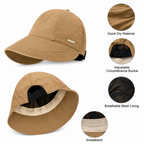 Brimvexa™ Performance Hat — Stay Cool, Dry, and Protected All Day Without the Bulk