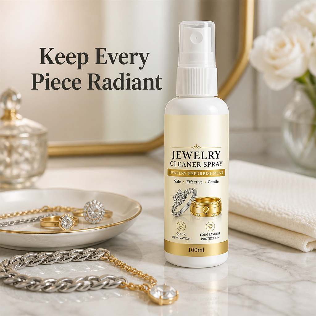 LustraClear™ Antioxidant Jewelry Spray — Instantly Revive Your Shine and Wear Confidence Every Day