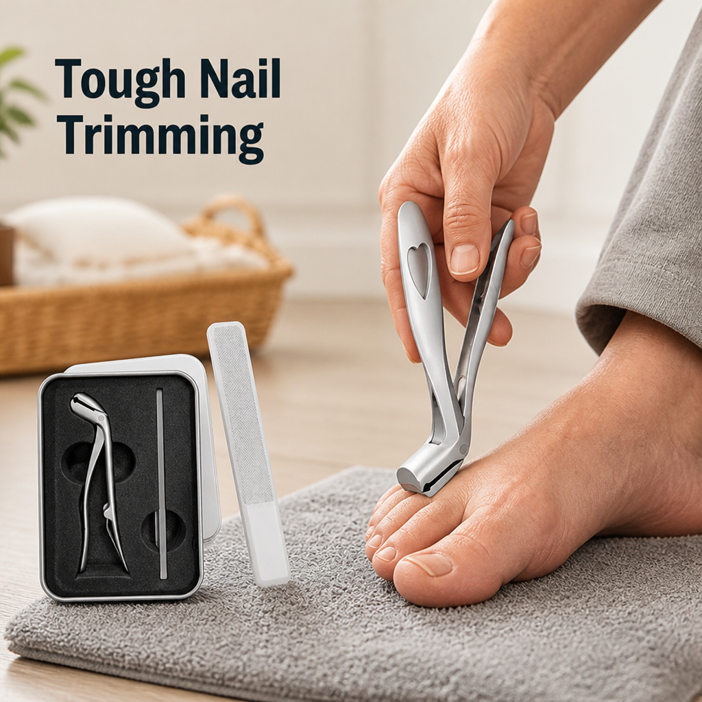 NailEasePro™ — Trim Tough Toenails With More Control and Less Strain